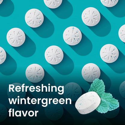 Neuro Energy & Focus Gum - 40Mg Natural Caffeine Gum & Nootropic Energy Supplement with L-Theanine & B Vitamins - Sugar Free, Vegan - Wintergreen, 90Ct